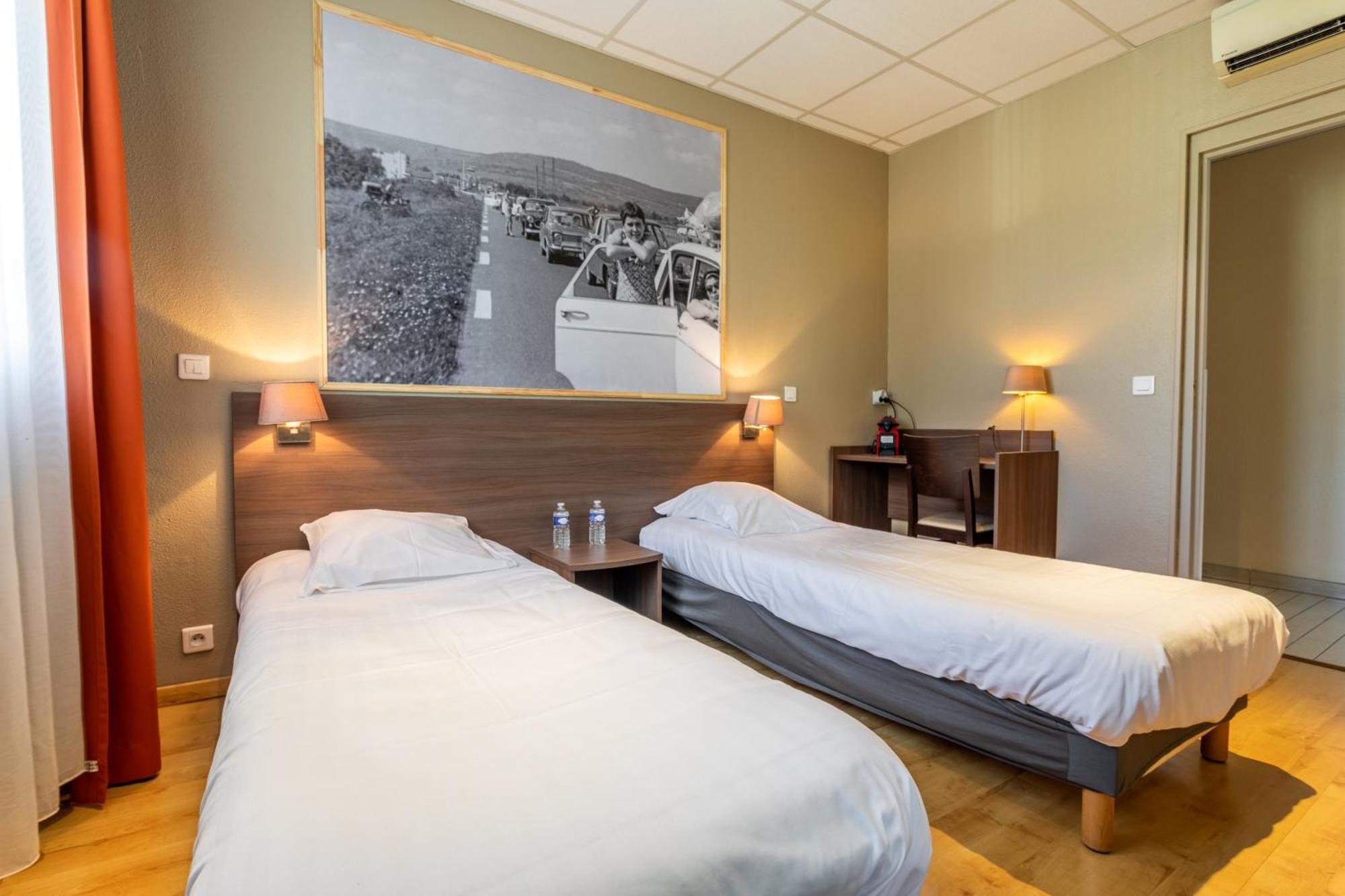 Logis Hotels Et Restaurant La Pause Rn7 La Coucourde Dış mekan fotoğraf
